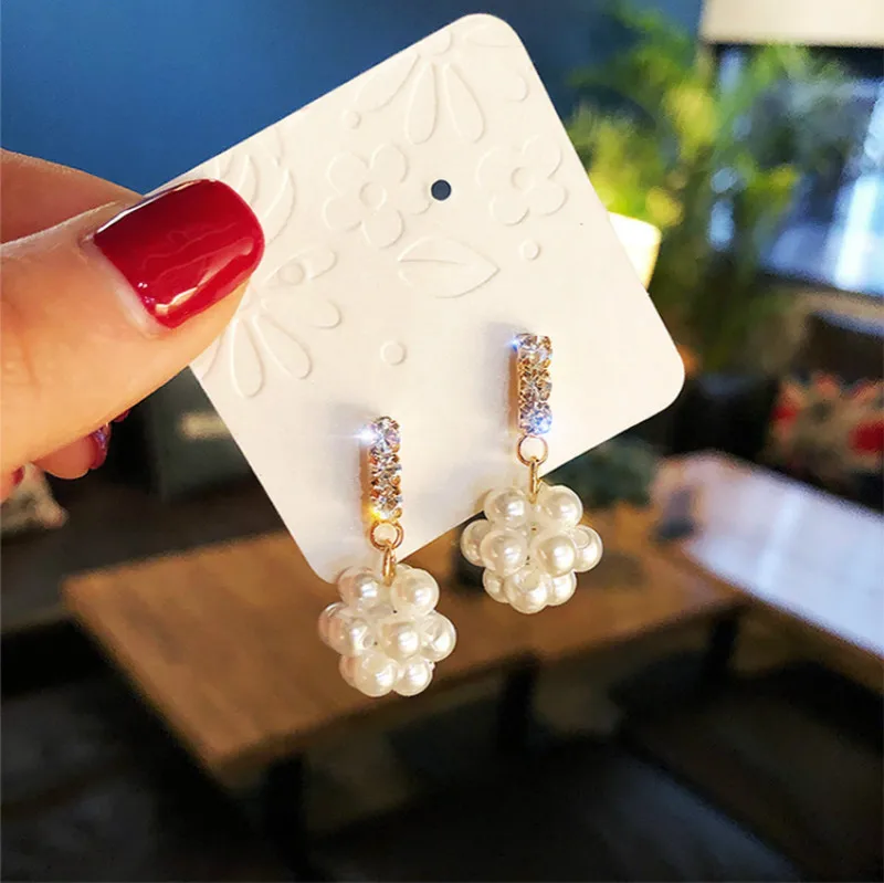 2019 New Luxury Crystal Earrings For Women Simulated Pearl Small Earrings Fashion Cute Korean Earrings Jewelry Gift
2019 New Luxury Crystal Earrings For Women Simulated Pearl Small Earrings Fashion Cute Korean Earrings Jewelry Gift