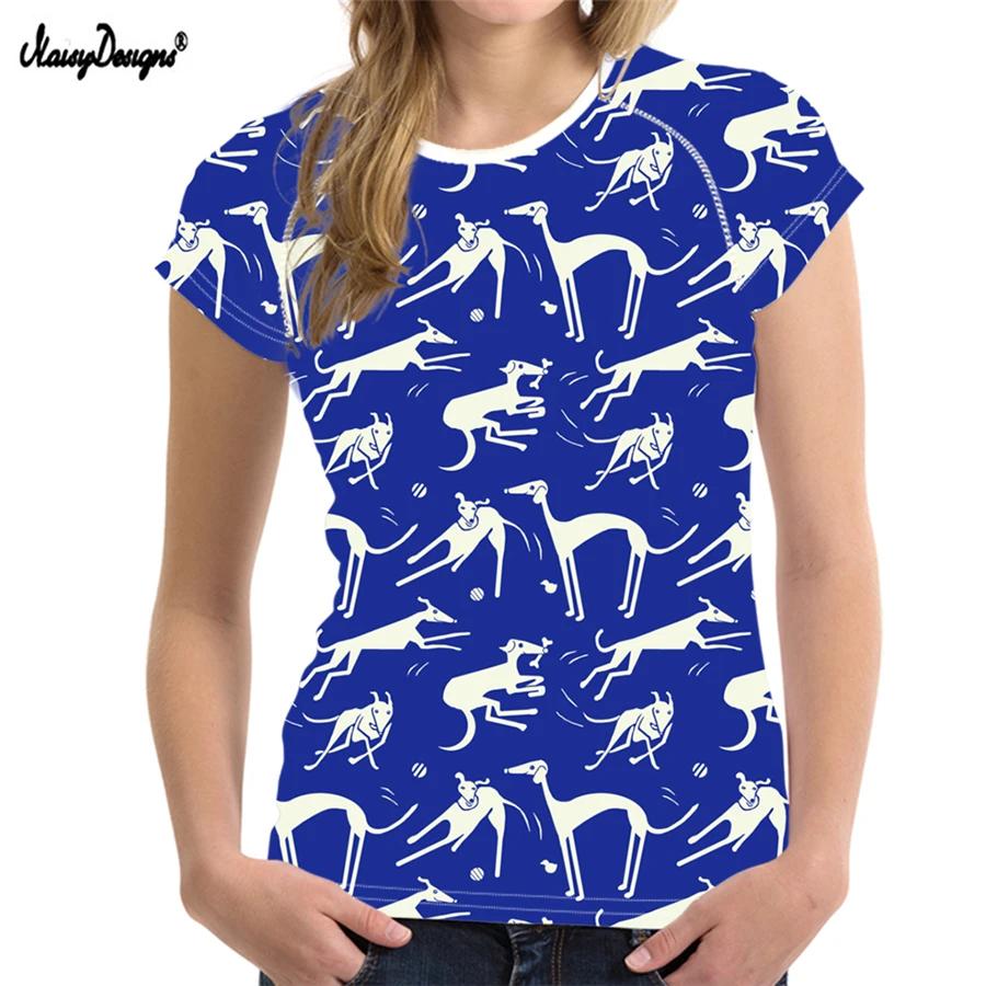 Noisydesigns Women's Greyhound Dog Animal Pet Funny T-shirt Female Short Sleeve O-Neck Ladies Kawaii Tshirt Women DropShipping
Noisydesigns Women's Greyhound Dog Animal Pet Funny T-shirt Female Short Sleeve O-Neck Ladies Kawaii Tshirt Women DropShipping