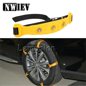 NWIEV Car Tire Anti-skid Snow Tyres Chains For BMW Mini Cooper S VW Polo Passat B6 B7 B8 Golf 4 5 6 7 Touareg Bora Tiguan 2017
NWIEV Car Tire Anti-skid Snow Tyres Chains For BMW Mini Cooper S VW Polo Passat B6 B7 B8 Golf 4 5 6 7 Touareg Bora Tiguan 2017