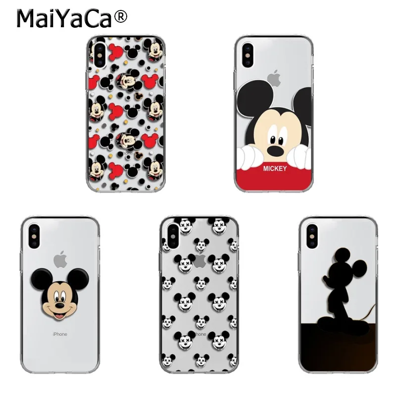 MaiYaCa Mickey Mouse Protective transparent soft tpu Phone Case for iPhone X XS MAX 5 6SPLUS 7 8plus case
MaiYaCa Mickey Mouse Protective transparent soft tpu Phone Case for iPhone X XS MAX 5 6SPLUS 7 8plus case