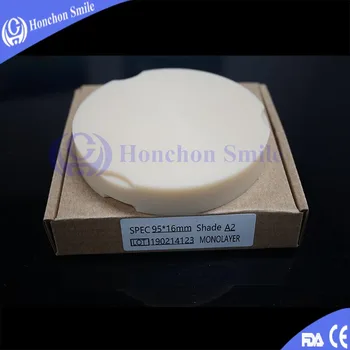 5 pcs Zirkonzahn PMMA Preshaded Block 95*16mm Dental Disc For Temperory Crown
5 pcs Zirkonzahn PMMA Preshaded Block 95*16mm Dental Disc For Temperory Crown