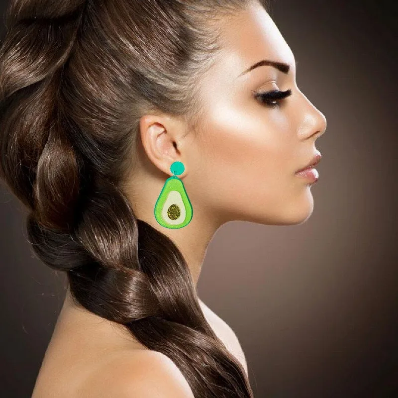 New Arrival Fashion Green Avocado Drop Earrings Exaggerated Big Fruit Avocado Drop Earrings Cool Punk Jewelry Accessaries Women
New Arrival Fashion Green Avocado Drop Earrings Exaggerated Big Fruit Avocado Drop Earrings Cool Punk Jewelry Accessaries Women