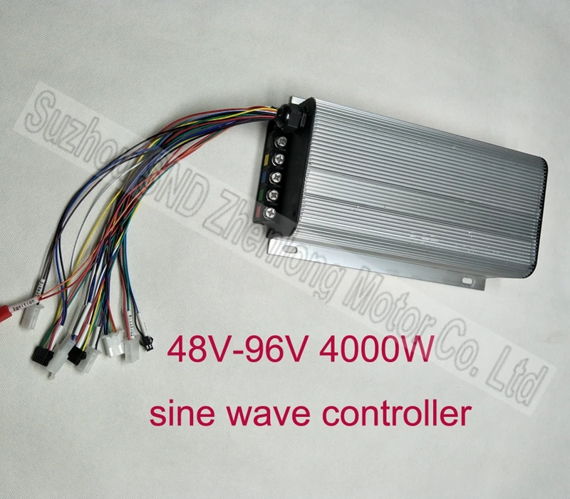 BLDC 48V~96V 4000W 24 mosfet sine wave controller/high power motorcycle motor controller G-K161
BLDC 48V~96V 4000W 24 mosfet sine wave controller/high power motorcycle motor controller G-K161