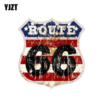 YJZT 14.7CM*15.2CM Fashion Decoration Route 66 PVC Car Motorcycle Sticker 11-00241
YJZT 14.7CM*15.2CM Fashion Decoration Route 66 PVC Car Motorcycle Sticker 11-00241