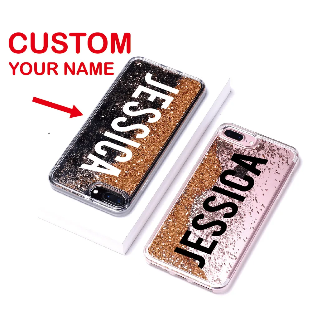 For iPhone 6 6S XS Max 7 7Plus 8 8Plus X Personalized Custom Liquid Glitter Sparkle Silver Rose Gold Name Text Soft Phone Case
For iPhone 6 6S XS Max 7 7Plus 8 8Plus X Personalized Custom Liquid Glitter Sparkle Silver Rose Gold Name Text Soft Phone Case