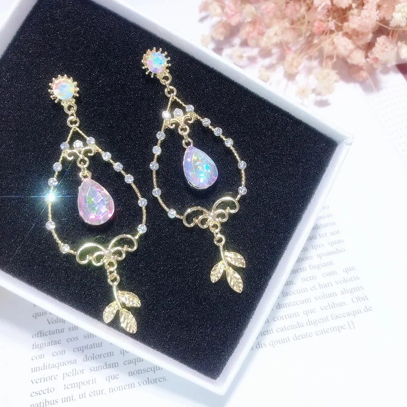 2018 Hot Sweety Hollow Water Drop Colorful Rhinestone Tree Branch Earrings For Women Brincos Pendientes Mujer Moda Cute Gifts
2018 Hot Sweety Hollow Water Drop Colorful Rhinestone Tree Branch Earrings For Women Brincos Pendientes Mujer Moda Cute Gifts
