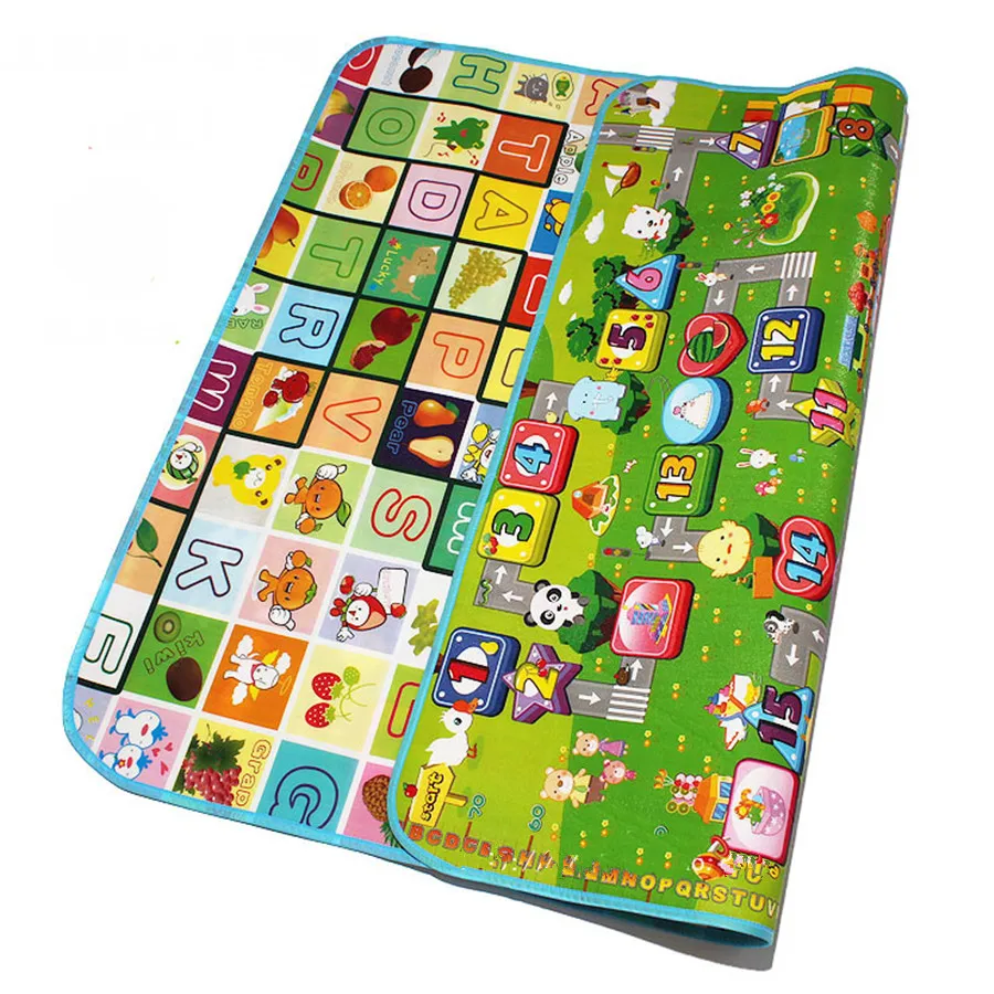 8mm Thickness Double Side Fruit Letters+Zillionaire Baby Play Mats Infant Crawling Carpets Gym Rugs Toddler Picnic Mats
8mm Thickness Double Side Fruit Letters+Zillionaire Baby Play Mats Infant Crawling Carpets Gym Rugs Toddler Picnic Mats
