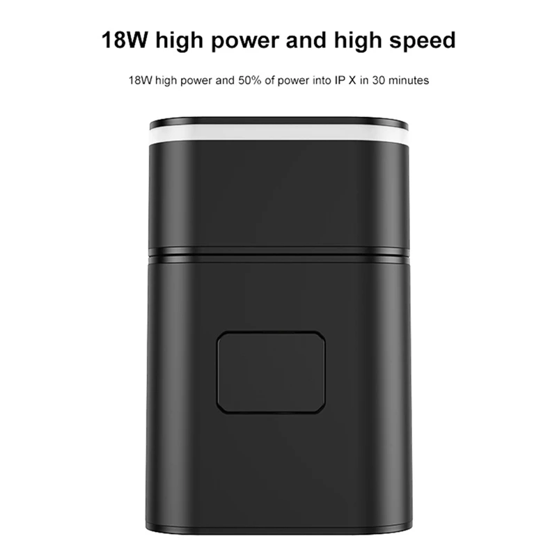 2-in-1 Universal Charger Adapter 2 USB + 1 Type-c 18W Fast Charging Block PD 3.0 QC 3.0 Quick Charge
2-in-1 Universal Charger Adapter 2 USB + 1 Type-c 18W Fast Charging Block PD 3.0 QC 3.0 Quick Charge