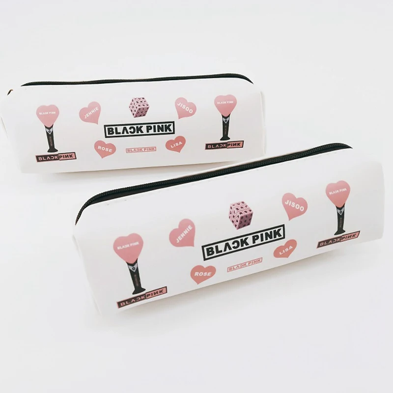 Kpop Blackpink Square Up Leather Pencil Pen Bag Fashion Cosmetic Makeup Bag Coin Case For Students School Supplies
Kpop Blackpink Square Up Leather Pencil Pen Bag Fashion Cosmetic Makeup Bag Coin Case For Students School Supplies