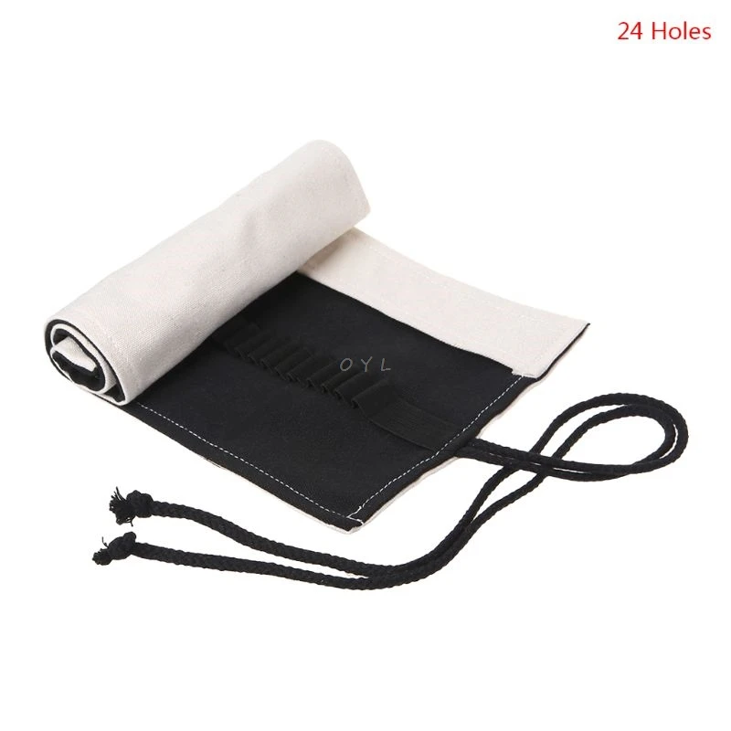 Handmade 12/24/36/48/72 Holes Canvas Roll Up Makeup Pencil Bag Wrap Curtain Pen Case Holder Storage Pouch School Supplies
Handmade 12/24/36/48/72 Holes Canvas Roll Up Makeup Pencil Bag Wrap Curtain Pen Case Holder Storage Pouch School Supplies