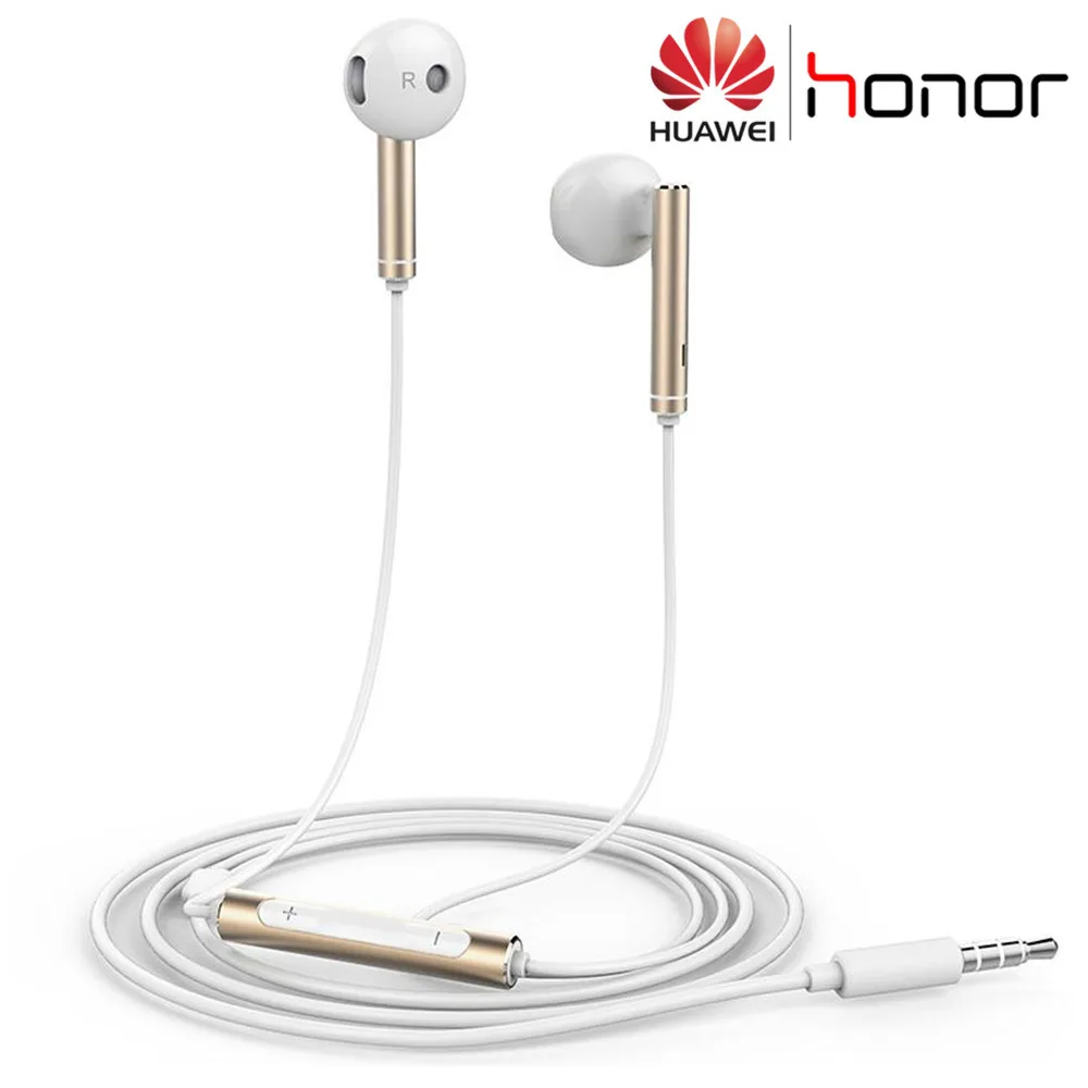 

Original Huawei Honor AM116 Earphone Metal With Mic Volume Control For HUAWEI P7 P8 P9 Lite P10 Plus Honor 5X 6X Mate 7 8 9
