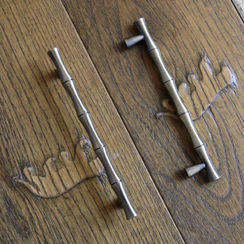 128mm Vintage Brass Bamboo shape Cabinet Closet door handles Zinc Alloy Cupboard Handles Pulls Dresser Drawer Pulls
128mm Vintage Brass Bamboo shape Cabinet Closet door handles Zinc Alloy Cupboard Handles Pulls Dresser Drawer Pulls