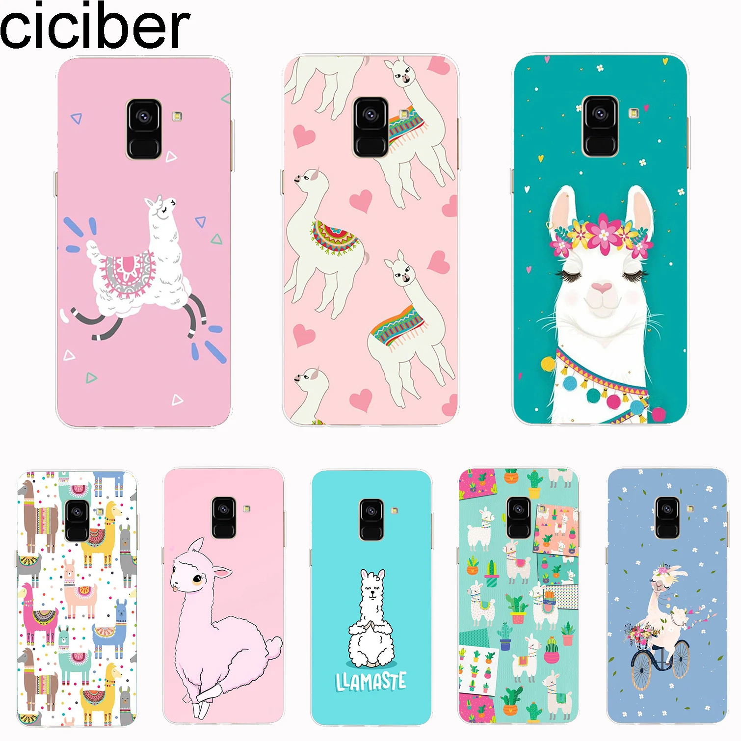 ciciber Cover For Samsung Galaxy A8 A7 A5 A6 A9 A3 2018 2017 2016 A6S Plus Star Phone Cases Soft TPU Animals Llama Alpaca Capa
ciciber Cover For Samsung Galaxy A8 A7 A5 A6 A9 A3 2018 2017 2016 A6S Plus Star Phone Cases Soft TPU Animals Llama Alpaca Capa