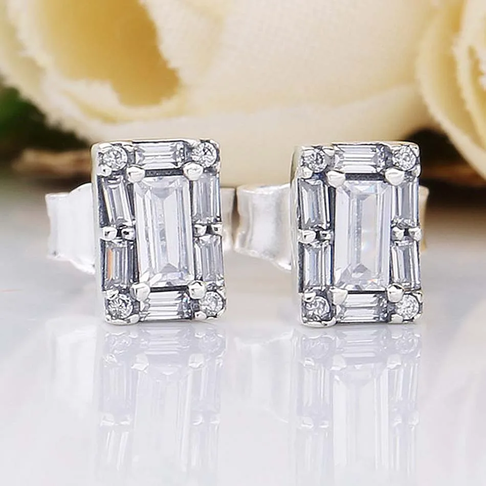 New 925 Sterling Silver Earring Women Luminous Ice With Crystal Stud Earrings For Women Wedding Gift Pandora Jewelry
New 925 Sterling Silver Earring Women Luminous Ice With Crystal Stud Earrings For Women Wedding Gift Pandora Jewelry