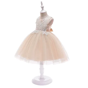 Girl Dress wedding princess Children Champagne Color Lace Split Joint vestidos kids dresses
Girl Dress wedding princess Children Champagne Color Lace Split Joint vestidos kids dresses