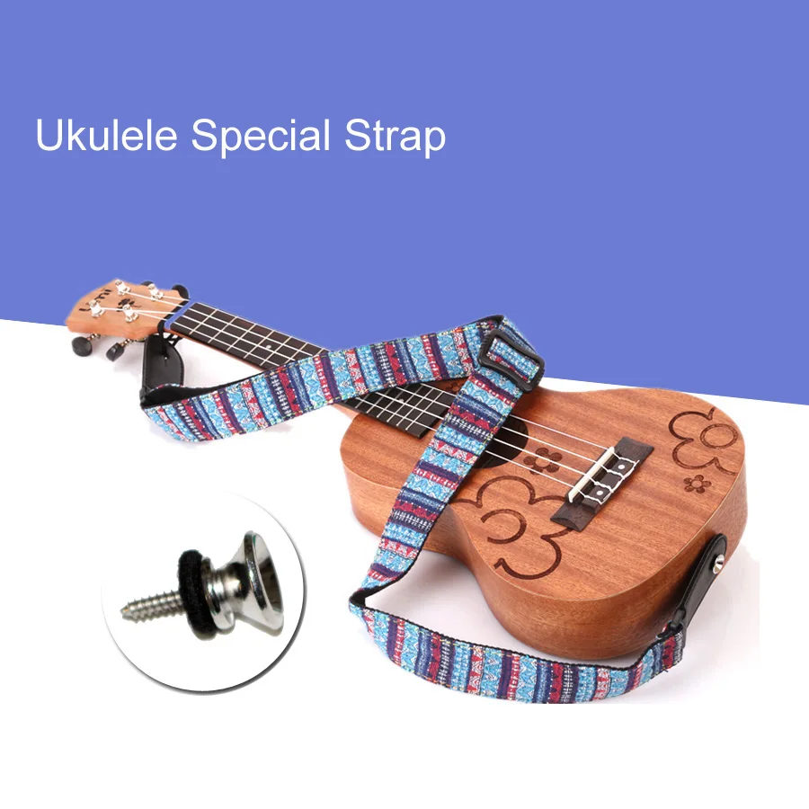Ukulele Belt Strap Colorful Thread Pattern 132cm Long Musical instrumentsAccessories 
Ukulele Belt Strap Colorful Thread Pattern 132cm Long Musical instrumentsAccessories