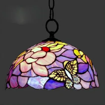 12 Inch Flesh Country Flowers butterfly Tiffany pendant light Stained Glass Lamp for Bedroom E27 110-240V
12 Inch Flesh Country Flowers butterfly Tiffany pendant light Stained Glass Lamp for Bedroom E27 110-240V