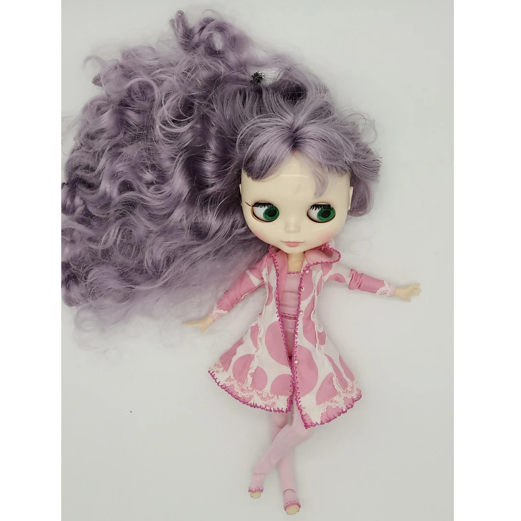 Очаровательная розовая ветровка брючный костюм Для 12 дюймового Blythe Licca 1/6 куклы