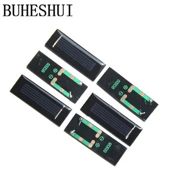 BUHESHUI Mini Solar Panel 0.5V 100mA Solar Cells Module Sun Power battery charger DIY Toy 53*18mm 1000Pcs/lot Wholesale Epoxy
BUHESHUI Mini Solar Panel 0.5V 100mA Solar Cells Module Sun Power battery charger DIY Toy 53*18mm 1000Pcs/lot Wholesale Epoxy