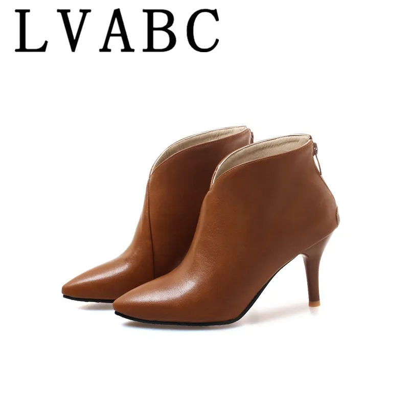 LVABC Women Boots Shoes Woman Fashion Metal Zipper Ankle Boots Women Shoes Elegant Short Plush Sexy Thin Heels Boots For Girl 37
LVABC Women Boots Shoes Woman Fashion Metal Zipper Ankle Boots Women Shoes Elegant Short Plush Sexy Thin Heels Boots For Girl 37