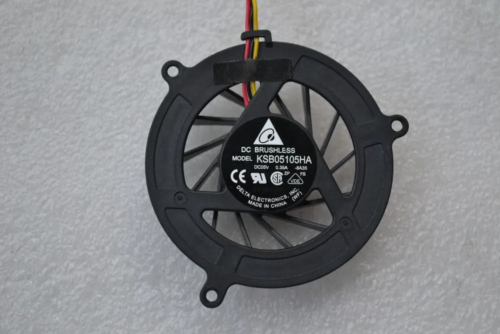 Новый вентилятор охлаждения ЦП для Lenovo Y330 Y330A Y330M Y330G DELTA KSB05105HA-BA35
Новый вентилятор охлаждения ЦП для Lenovo Y330 Y330A Y330M Y330G DELTA KSB05105HA-BA35