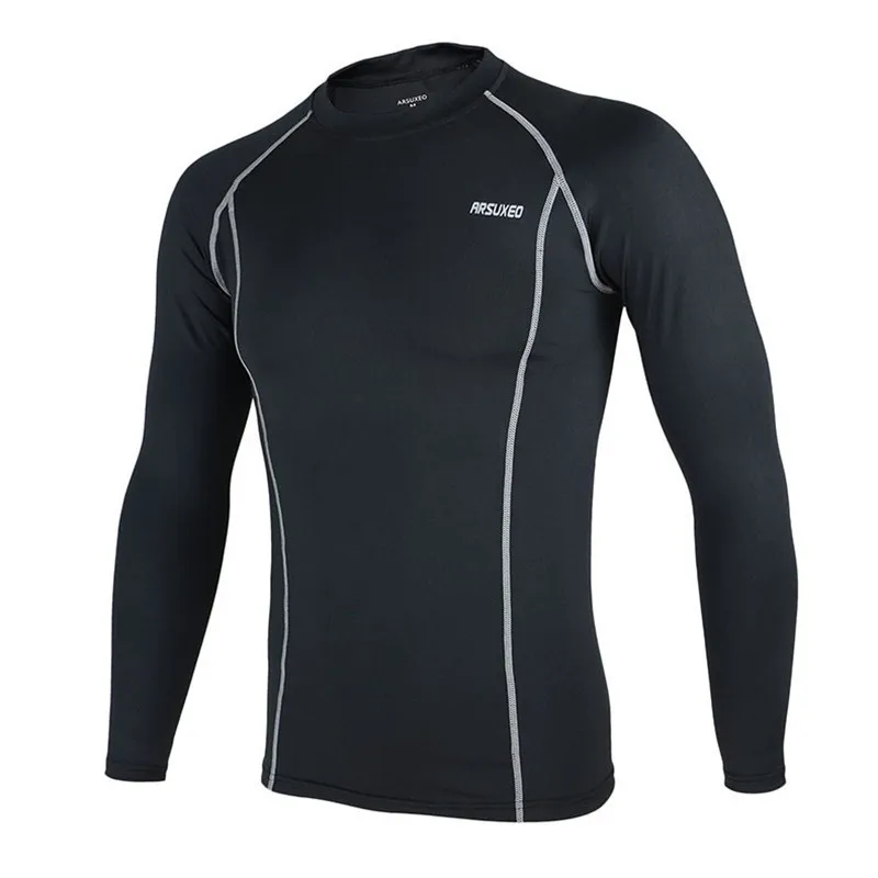 Cuzaekii Men's Compression Tight Fit Cycling Base Layer MTB Bike Bicycle Long Sleeve Shirt Sports Clothing Sportswear
Cuzaekii Men's Compression Tight Fit Cycling Base Layer MTB Bike Bicycle Long Sleeve Shirt Sports Clothing Sportswear