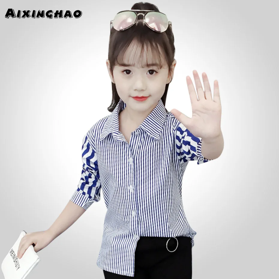 Girls Blouse Striped Pattern Blouse For Girls Autumn Spring Shirt For Girls Teenage Tops For Girls 6 8 10 12 13 14 Year
Girls Blouse Striped Pattern Blouse For Girls Autumn Spring Shirt For Girls Teenage Tops For Girls 6 8 10 12 13 14 Year