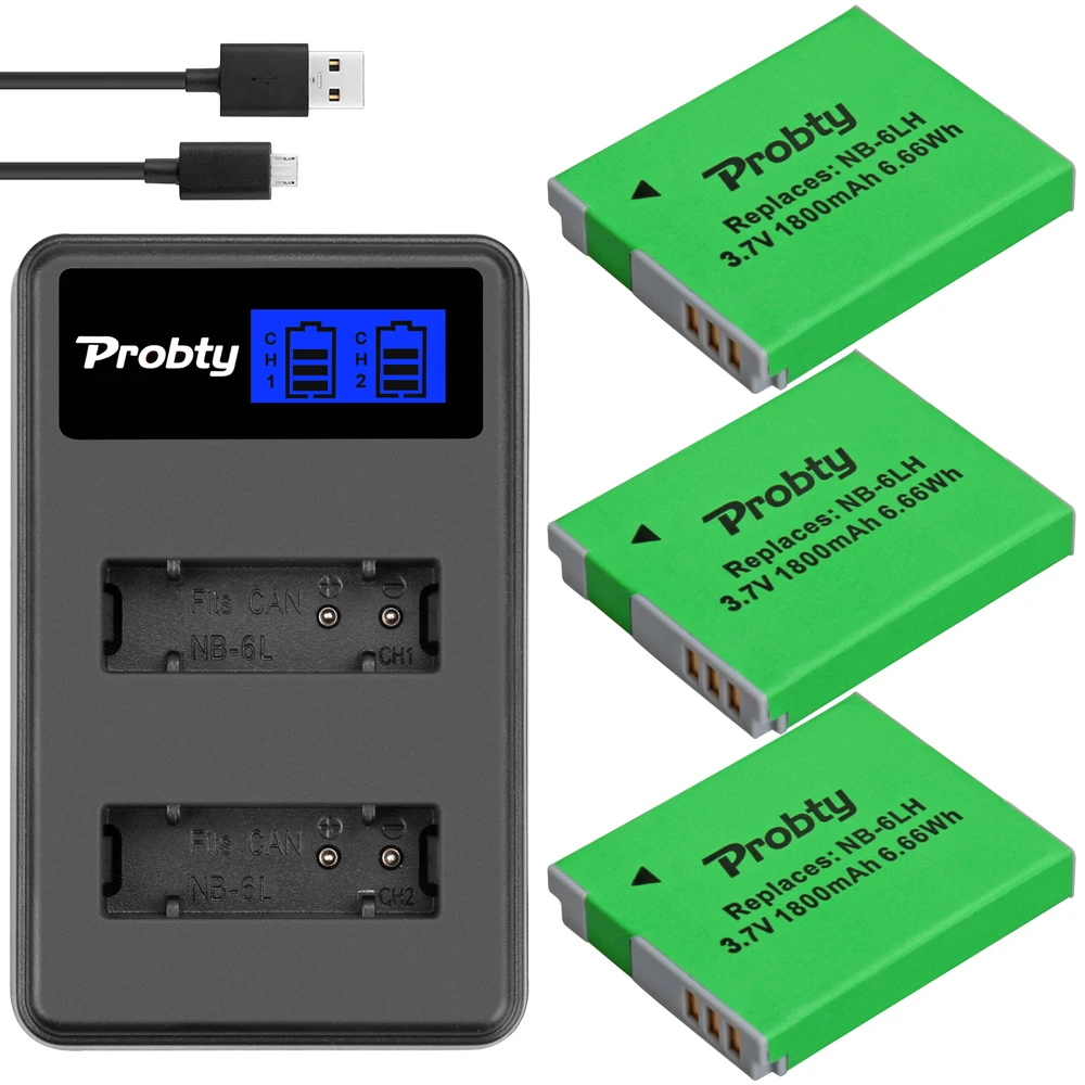 NB-6L 6LH Battery + charger for Canon IXUS 85 95 IS SX275 SX280 SX510 D10 S90 SD3500 IS SD3500IS SD3500 IS SD3500IS
NB-6L 6LH Battery + charger for Canon IXUS 85 95 IS SX275 SX280 SX510 D10 S90 SD3500 IS SD3500IS SD3500 IS SD3500IS