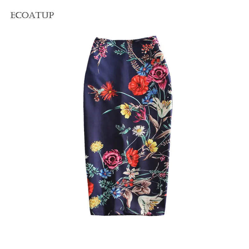 Women Pencil Skirt Summer Vintage Birds Graffiti Bodycon Knee-Length Falda Female Vintage Flowers Graffiti Midi Skirt
Women Pencil Skirt Summer Vintage Birds Graffiti Bodycon Knee-Length Falda Female Vintage Flowers Graffiti Midi Skirt