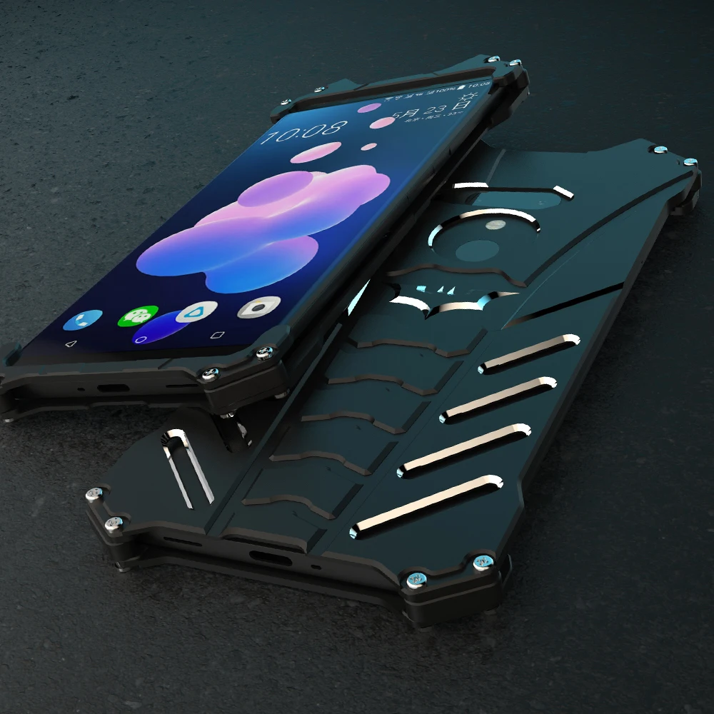 For Style HTC U-ultra U11 Plus U12+ Case Armor Heavy Dust Metal Aluminum CNC BATMAN Protect Skeleton Head Phone Case + Bracket
For Style HTC U-ultra U11 Plus U12+ Case Armor Heavy Dust Metal Aluminum CNC BATMAN Protect Skeleton Head Phone Case + Bracket