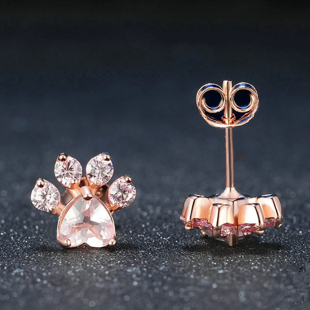 Women Cat Claw Animal Rhinestone Earrings Wedding Party Anniversary Gift Ladies Jewelry Ear Stud
Women Cat Claw Animal Rhinestone Earrings Wedding Party Anniversary Gift Ladies Jewelry Ear Stud