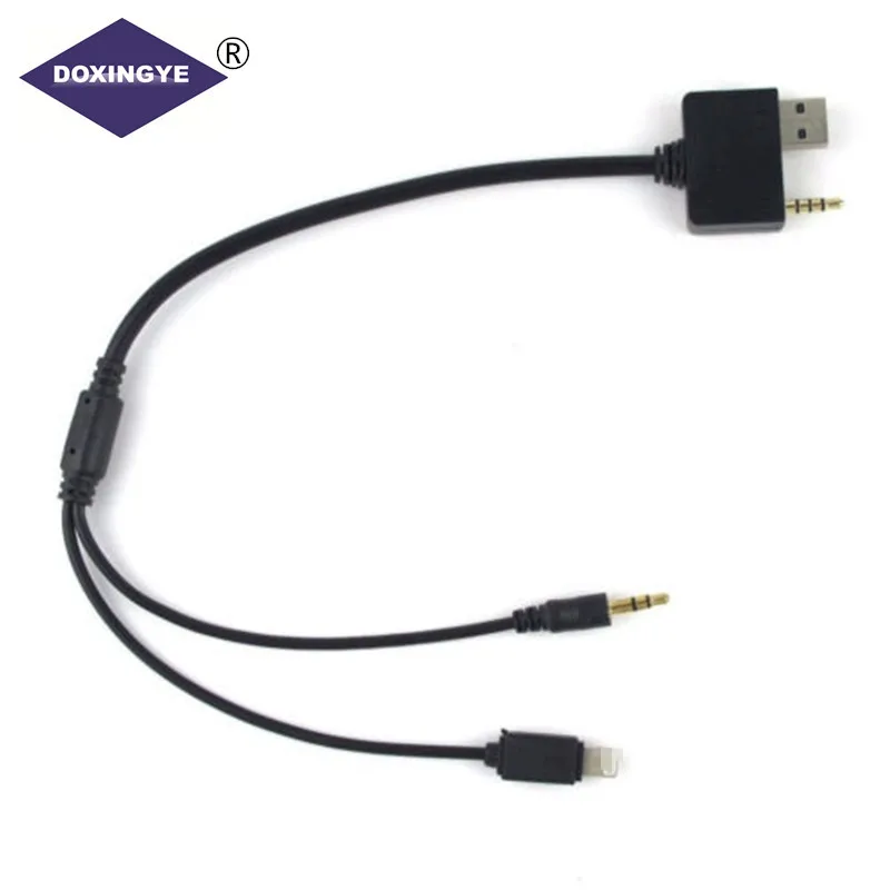 DOXINGYE,For Hyundai Kia Car Audio Cable Music adapter Charger cable For iphone 5 5s 6 6s plus Ipod Ipad
DOXINGYE,For Hyundai Kia Car Audio Cable Music adapter Charger cable For iphone 5 5s 6 6s plus Ipod Ipad