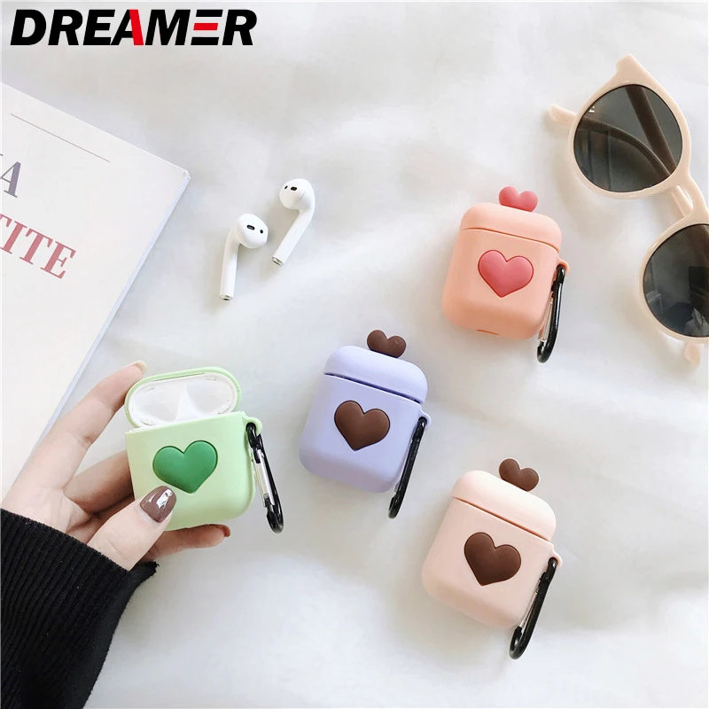 Cartoon Soft Silicone earpods Case For coque AirPods Shockproof Protective Cover Accessories for cute Apple Airpods case luxury
Cartoon Soft Silicone earpods Case For coque AirPods Shockproof Protective Cover Accessories for cute Apple Airpods case luxury