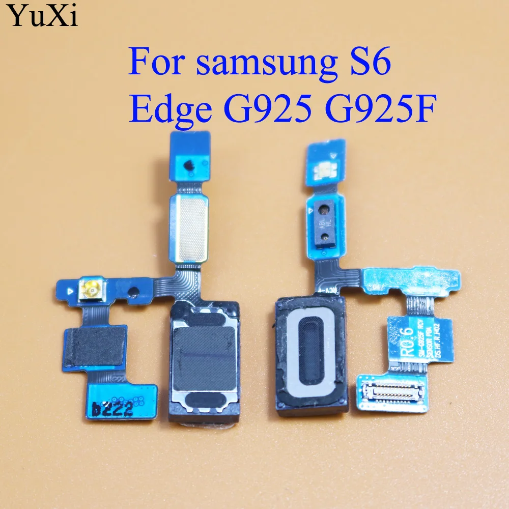 YuXi Replacement Spare Parts for Samsung Galaxy S6 Edge G925F G925 Earpiece Speaker Ear piece Earphone Buzzer Flex Cable
YuXi Replacement Spare Parts for Samsung Galaxy S6 Edge G925F G925 Earpiece Speaker Ear piece Earphone Buzzer Flex Cable
