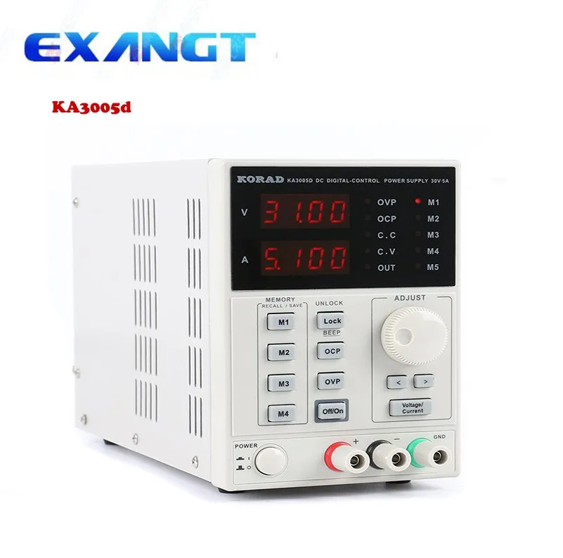 30V 5A KORAD KA3005D KA3005P KD3005D Precision Adjustable Digital Programmable Laboratory Switching DC Power Supply 30V 5A
30V 5A KORAD KA3005D KA3005P KD3005D Precision Adjustable Digital Programmable Laboratory Switching DC Power Supply 30V 5A