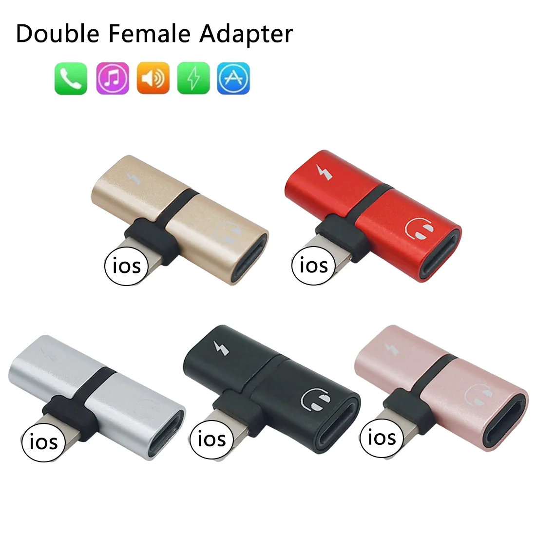 2 in 1 Connector Splitter Audio Adapter For Phone Jack to Headphone Earphone Charger Support Calling Function Charging Dock
2 in 1 Connector Splitter Audio Adapter For Phone Jack to Headphone Earphone Charger Support Calling Function Charging Dock