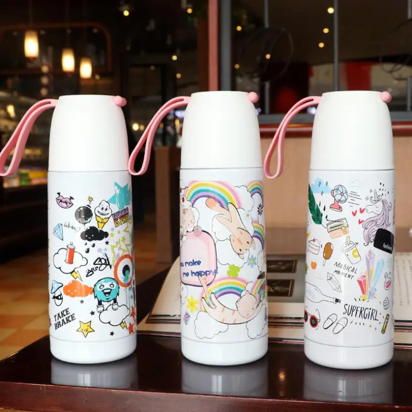 Creative Thermos Insulation mug cute student Korean version portable water cup girls cartoon hand cup
Creative Thermos Insulation mug cute student Korean version portable water cup girls cartoon hand cup