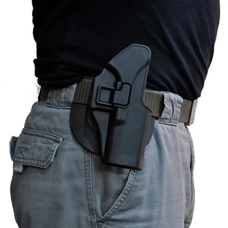 Tactical Military Glock 17 Sepra CQC Holster Right Waist Paddle Belt Holsters Glock
Tactical Military Glock 17 Sepra CQC Holster Right Waist Paddle Belt Holsters Glock