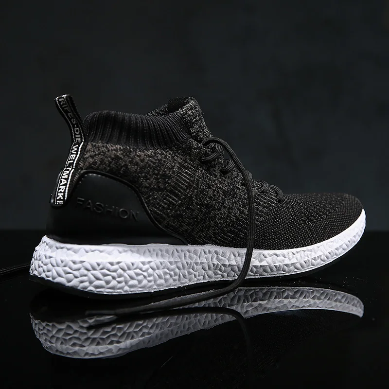 Men Sneakers Shoes Flying Woven Breathable Mesh Shoes Comfortable Trainers Black Lace-up Casual Scarpe Uomo Dropshipping
Men Sneakers Shoes Flying Woven Breathable Mesh Shoes Comfortable Trainers Black Lace-up Casual Scarpe Uomo Dropshipping