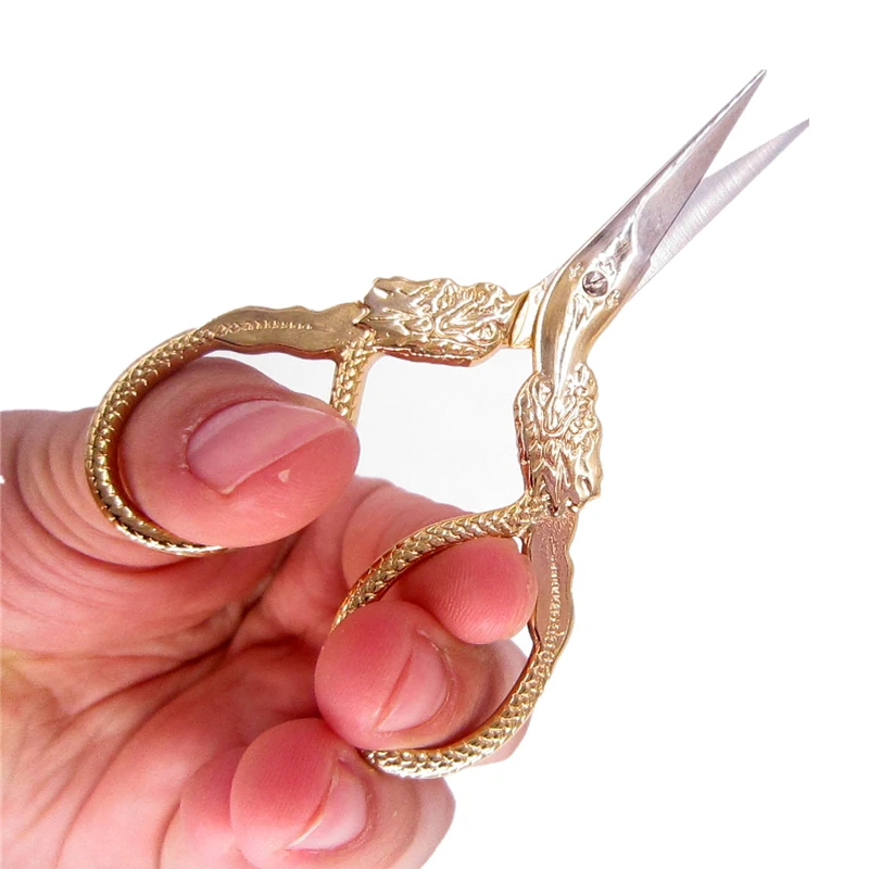 Dragon cross stitch Tailor Yarn Cut Thread shear Sewing Thrum Dressmake embroidary Fancywork Scissor Trim Needlework fabric | Инструменты