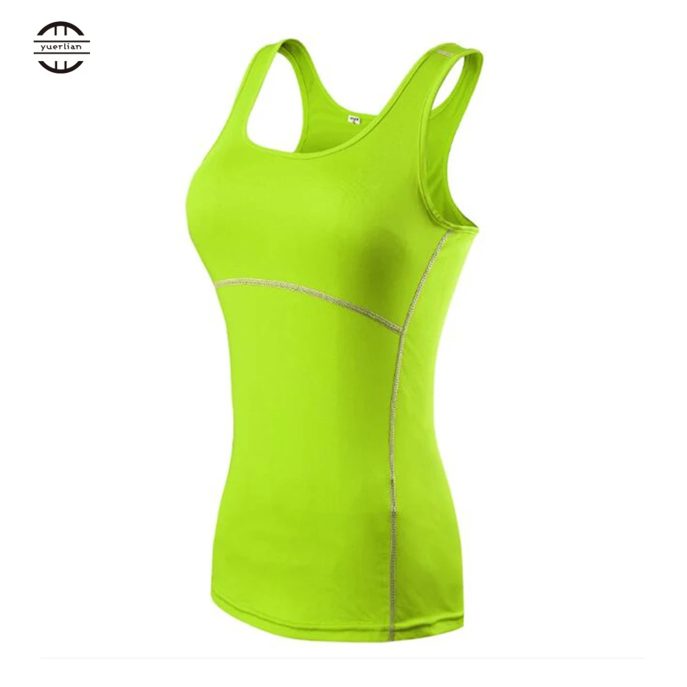 Yuerlian Super Elasticity Sport Shirt Women Arc Flat-lock Stitching Fitness Top Gym Lycra Tank Top running clothes for women
Yuerlian Super Elasticity Sport Shirt Women Arc Flat-lock Stitching Fitness Top Gym Lycra Tank Top running clothes for women