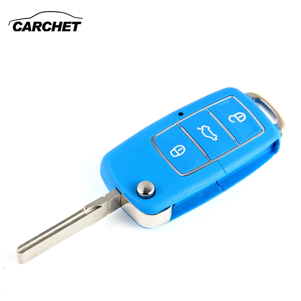 CARCHET Car Key Cover for VW Volkswagen Blue Black 3 Buttons Remote Key Fob Case for VW Golf Passat Polo Beetle Flip Folding Key
CARCHET Car Key Cover for VW Volkswagen Blue Black 3 Buttons Remote Key Fob Case for VW Golf Passat Polo Beetle Flip Folding Key