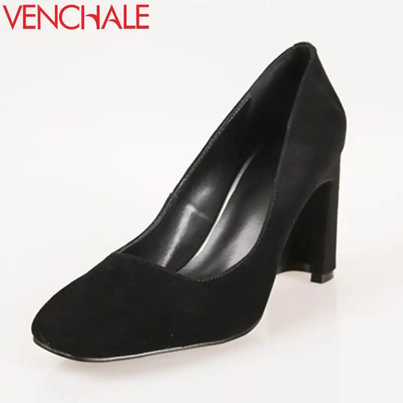 VENCHALE sweet candy color strange concise office lady square toe pumps chaussures spell able grind arenaceous spring shoes
VENCHALE sweet candy color strange concise office lady square toe pumps chaussures spell able grind arenaceous spring shoes