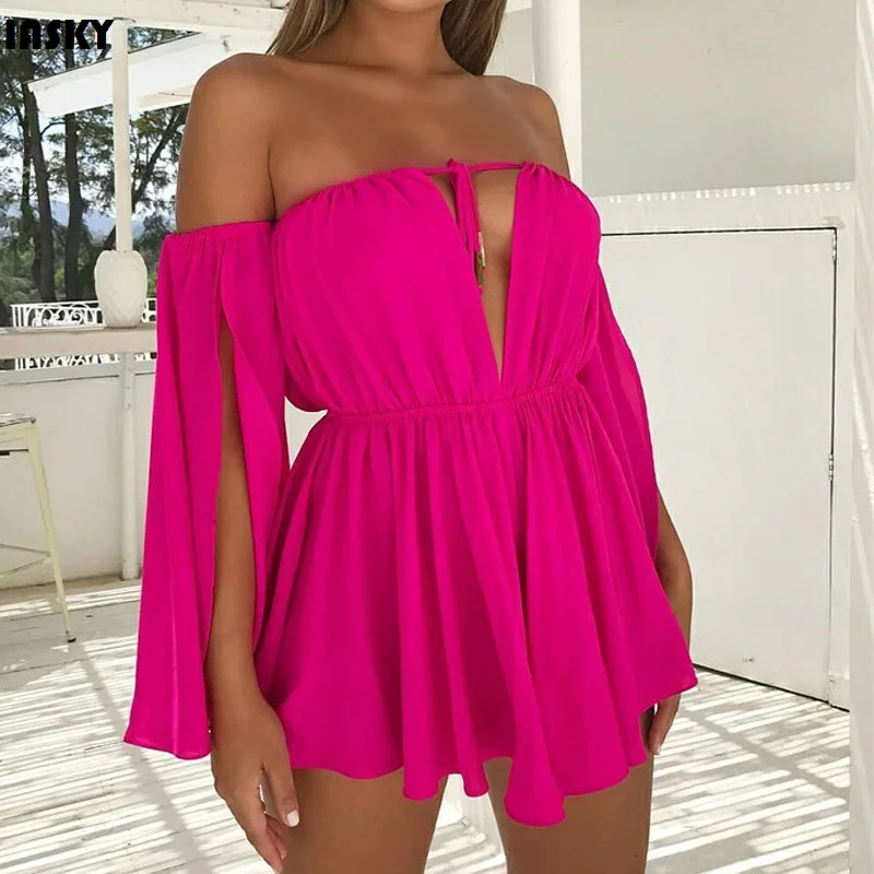 IASKY 2018 New off shoulder chiffon bikini cover ups sexy women sleeve Kaftan Beach Tunic Dress Robe De Plage Pareo Cover Up
IASKY 2018 New off shoulder chiffon bikini cover ups sexy women sleeve Kaftan Beach Tunic Dress Robe De Plage Pareo Cover Up