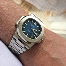 Mens שעונים למעלה מותג יוקרה מלא פלדה אוטומטית מכאני גברים שעון קלאסי שעונים גבריים גבוהה באיכות AAA ספורט שעון עבור גברים(China)