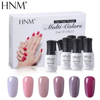 HNM 6pcs/Lot 8ml UV Nail Gel Polish Nude Gray Pink Red Color Gift Box Set Semi Permanent Lucky Gel Varnish Lacquer
HNM 6pcs/Lot 8ml UV Nail Gel Polish Nude Gray Pink Red Color Gift Box Set Semi Permanent Lucky Gel Varnish Lacquer