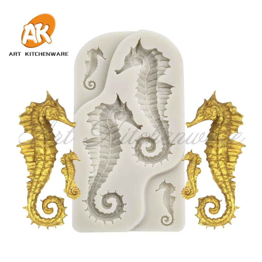 Hippocampus Mold Fondant Molds Fondant Cake Tools Silicone Sugarcraft Mold Bakeware Cupcake Tool Chocolate Molds
Hippocampus Mold Fondant Molds Fondant Cake Tools Silicone Sugarcraft Mold Bakeware Cupcake Tool Chocolate Molds