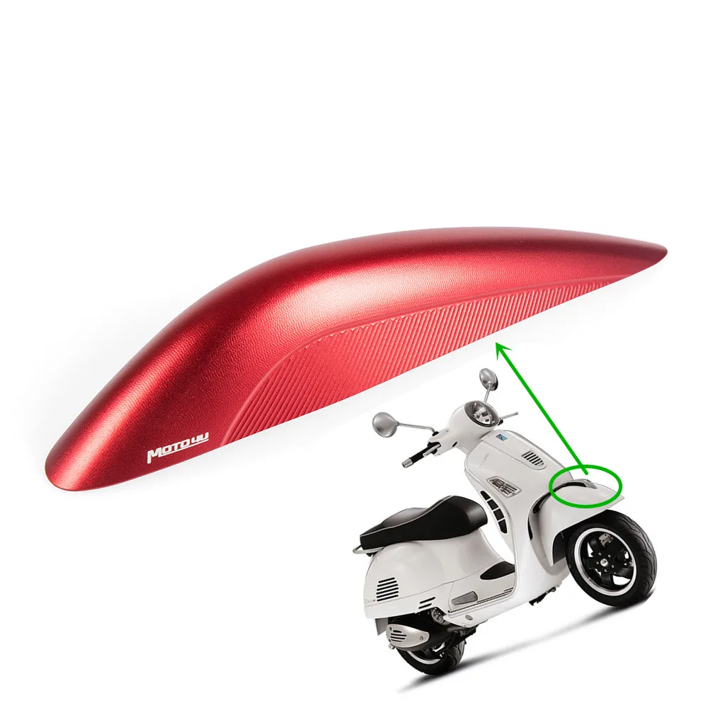 3 Colors Scooter Cresta Front fender decoration Cover Aluminum Motorcycle Accessories For Piaggio Vespa GTS 300 300/ie GTS300
3 Colors Scooter Cresta Front fender decoration Cover Aluminum Motorcycle Accessories For Piaggio Vespa GTS 300 300/ie GTS300