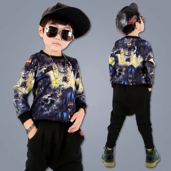2016 Children Autumn Boys New Korean Children Fashion Movement Children Two Piece Suit Long Sleeved Boys Set
2016 Children Autumn Boys New Korean Children Fashion Movement Children Two Piece Suit Long Sleeved Boys Set