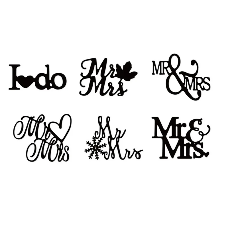 ForeWan Mr & Mrs Wedding Frame Metal Steel Cutting Dies for Making Scrapbooking DIY album Paper Cards Craft Embossing Die Cuts
ForeWan Mr & Mrs Wedding Frame Metal Steel Cutting Dies for Making Scrapbooking DIY album Paper Cards Craft Embossing Die Cuts